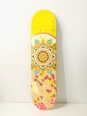 Limited Edition Free People Custom Printed  Skate Deck (Skateboard) Rare  NWOT